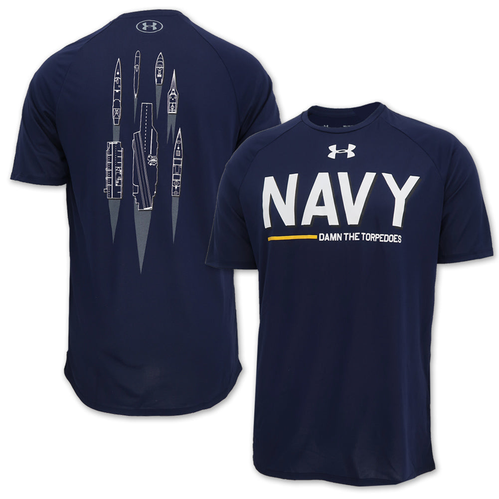NAVY UNDER ARMOUR RIVALRY SHIP T-SHIRT 5