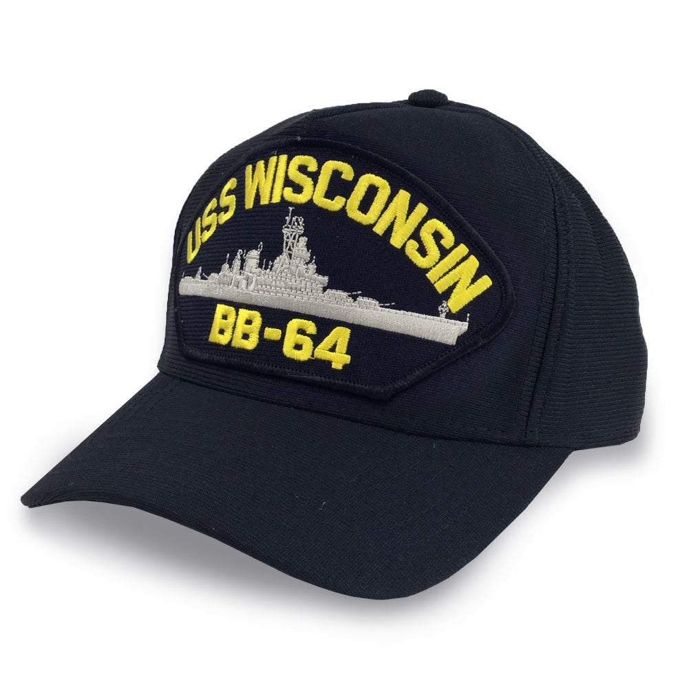 NAVY USS WISCONSIN BB64 HAT 4