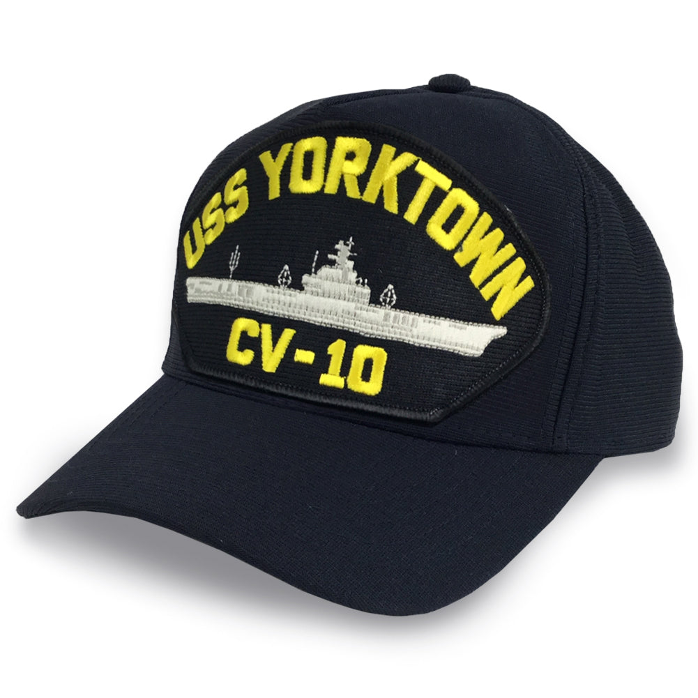 NAVY USS YORKTOWN CV-10 HAT 3