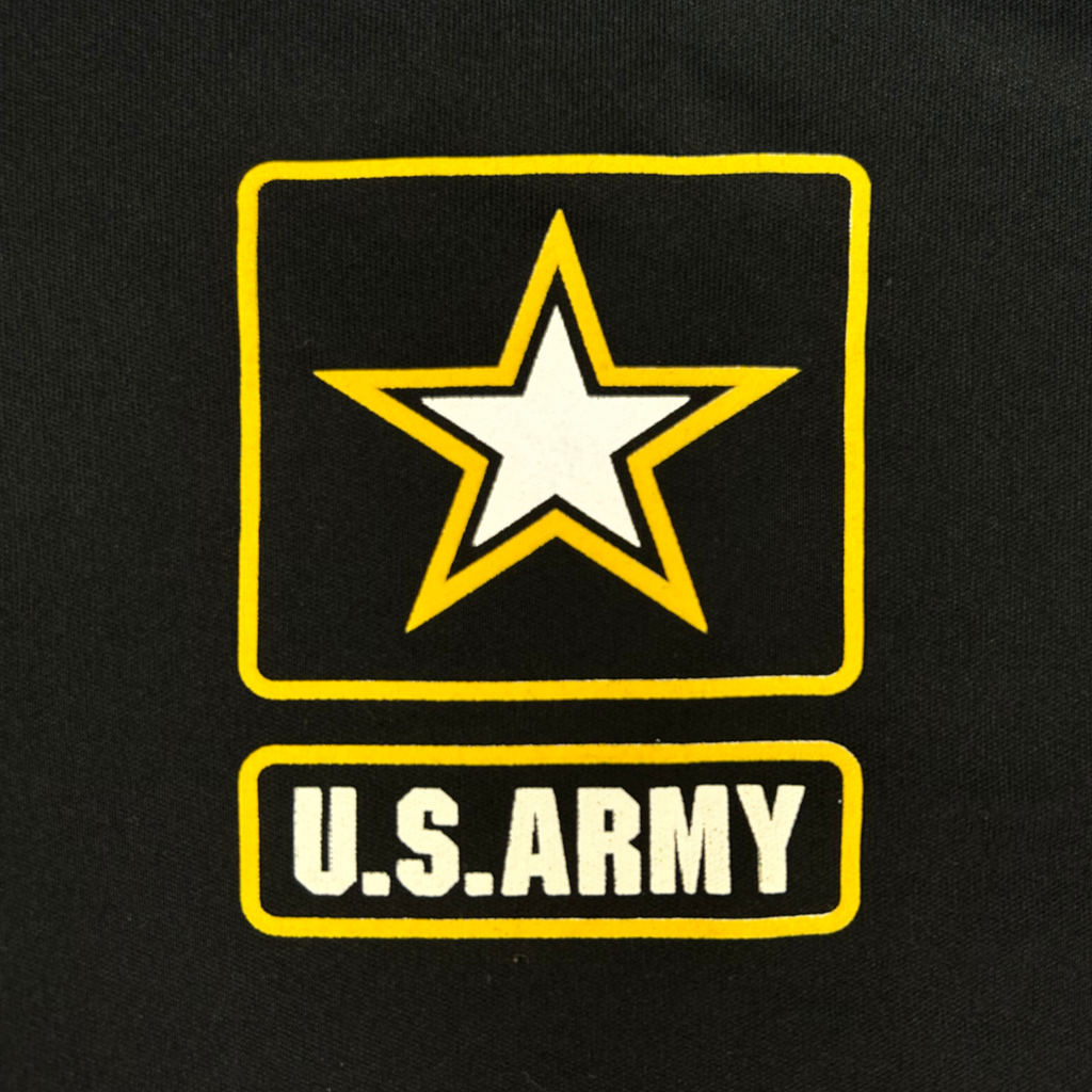 Army Star Logo Performance 1/4 Zip (Black)