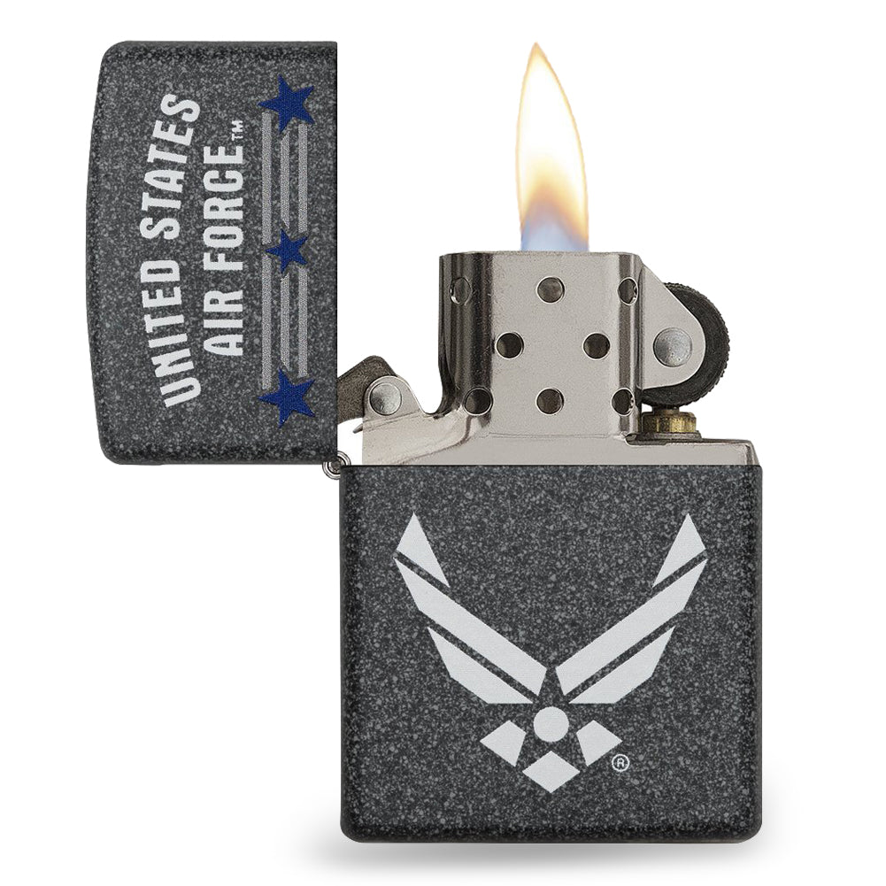 UNITED STATES AIR FORCE IRON STONE ZIPPO LIGHTER 4