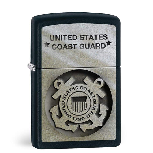 United States Coast Guard Seal Zippo Lighter