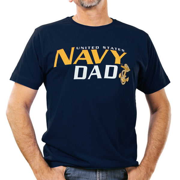 navy dad t shirt