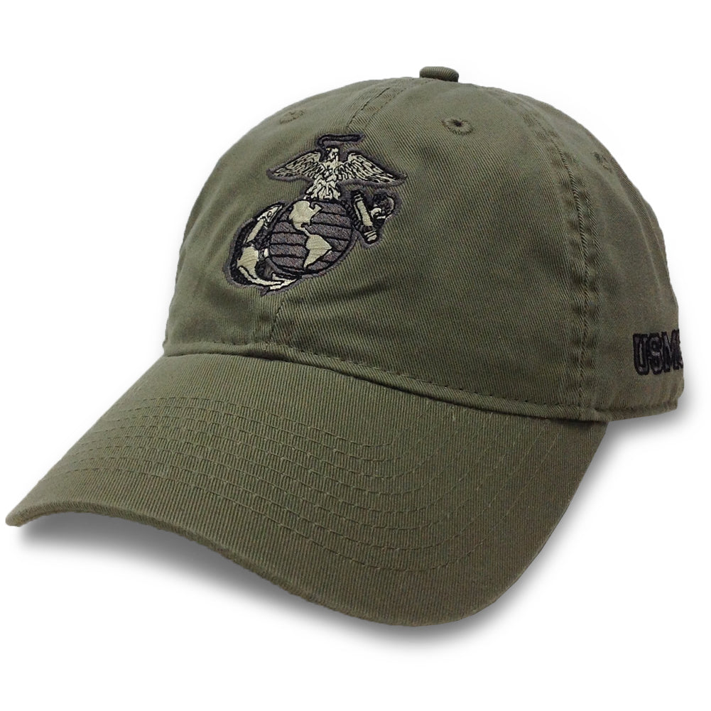 USMC EGA TWILL CAP (MOSS) 5